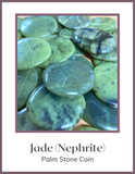 Crystals & Stones - Palm Stone - Jade (Canada Nephrite)