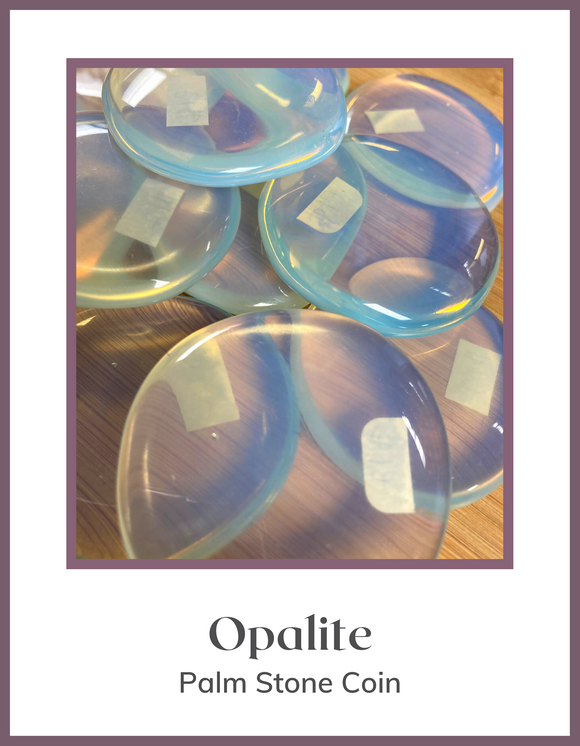 Crystals & Stones - Palm Stone - Opalite