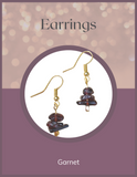 Jewelry - Earrings - Garnet