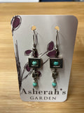 Jewelry - Earrings - Howlite - Squares