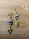 Jewelry - Earrings - Rainbow Moonstone & Blue Kyanite