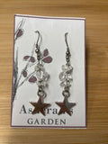 Jewelry - Earrings - Clear Quartz and Star