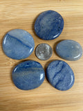 Crystals & Stones - Palm Stone - Dumortierite