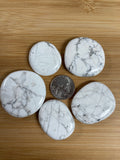 Crystals & Stones - Palm Stone - Howlite