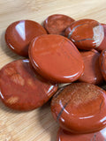 Crystals & Stones - Palm Stone - Jasper (Red)