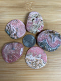 Crystals & Stones - Palm Stone - Rhodochrosite