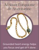 Pendulum - African Turquoise & Aventurine