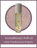 Skin Care - Aromatherapy Roll-On w/ Gold, Frankincense, & Myrrh