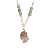 Jewelry - Necklace - In the Palm of Your Hand Necklace