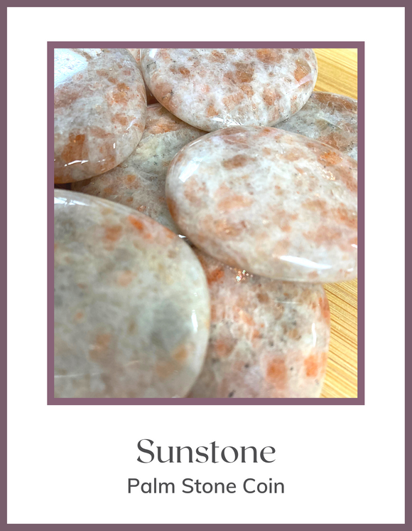 Crystals & Stones - Palm Stone - Sunstone