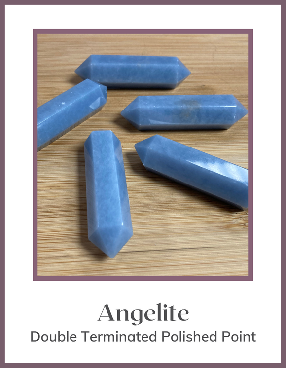Crystals & Stones - Points - Angelite