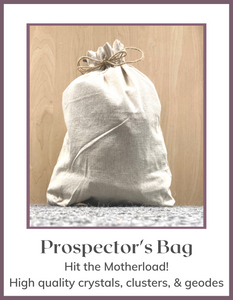 Crystals & Stones - Prospector's Bag