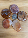 Crystals & Stones - Palm Stone - Agate, Snakeskin