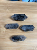 Crystals & Stones - Points - Black Tourmaline in Quartz