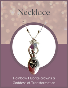 Jewelry - Necklace - Rainbow Crown Goddess